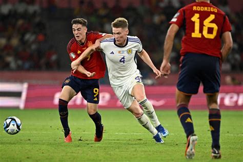 Spain wins 25th straight qualifier at home to keep Scotland from clinching spot in Euro 2024